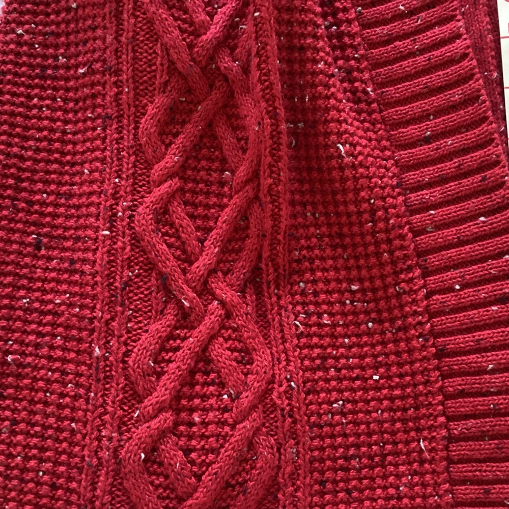 Talbots Donegal Cable Knit Robe XS - Picture 7 of 9